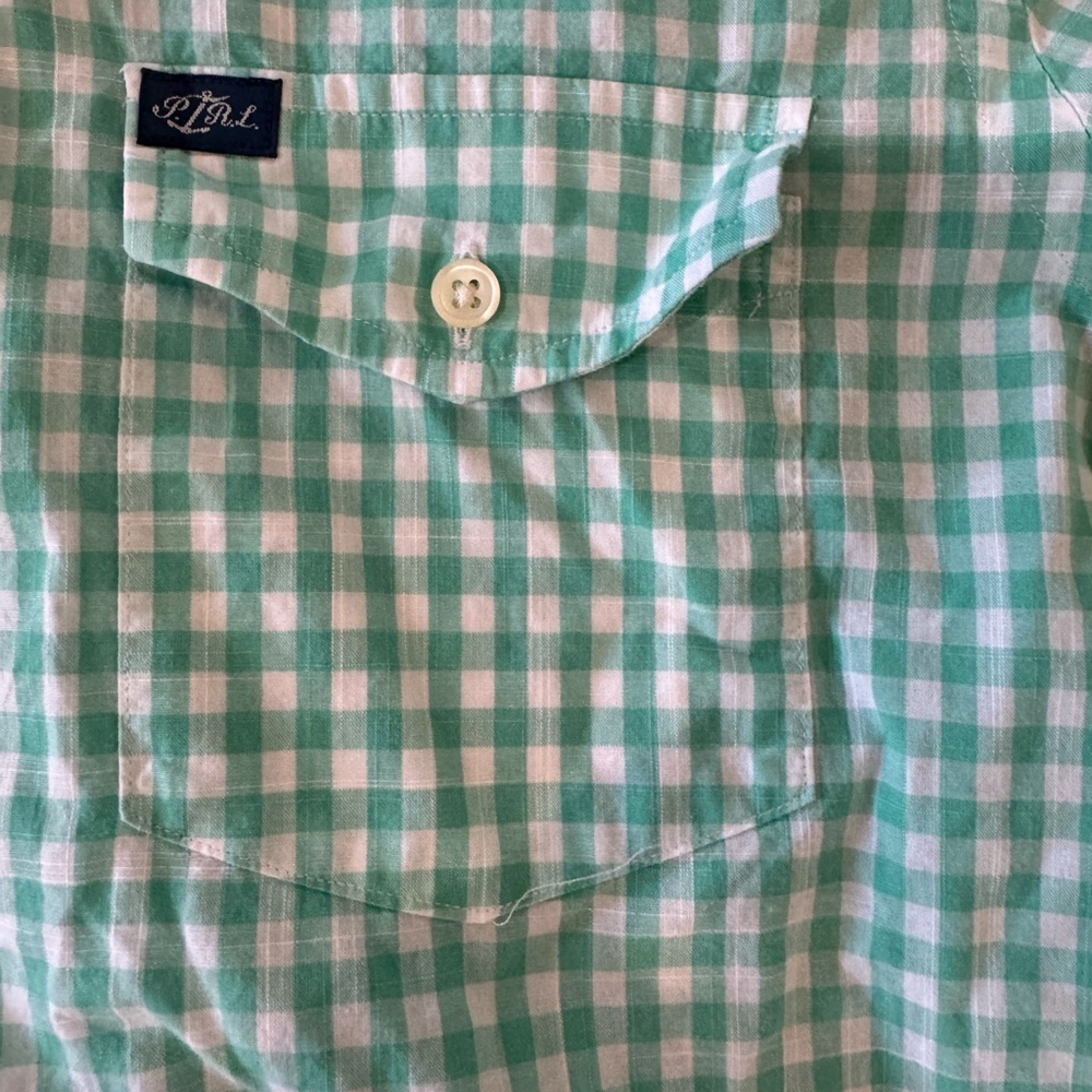 Ralph Lauren Men’s Polo Short Sleeved Button up Size Large waffle - Picture 2 of 3